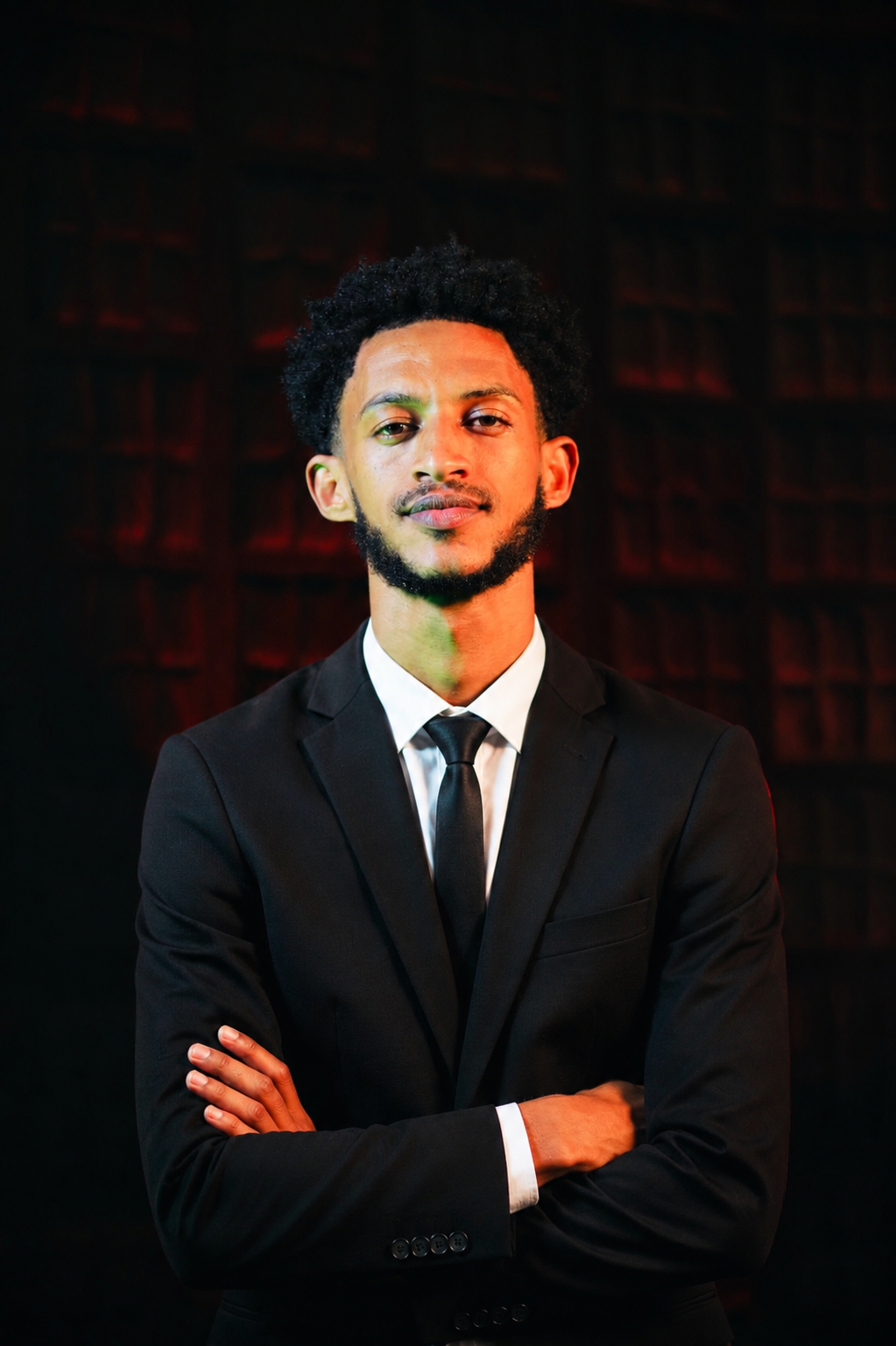 Portrait of Semir, professional video editor